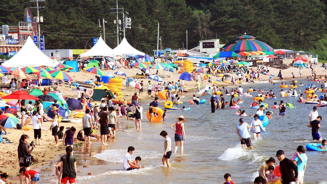 Ocean Beach Hotel Taean Exterior foto